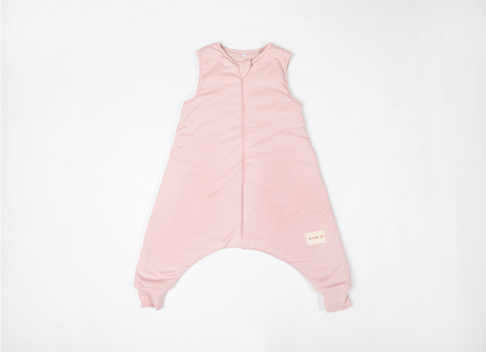 Baby Schlafsack mit Beinen Rosa